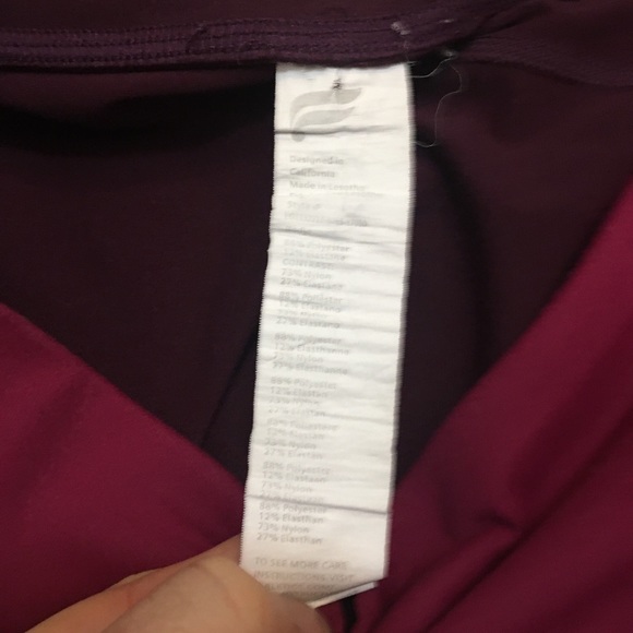 Fabletics Mid-Rise Powerhold Colorblack 7/8 Leggings Mesh Athleisure Athletics S - Picture 8 of 11